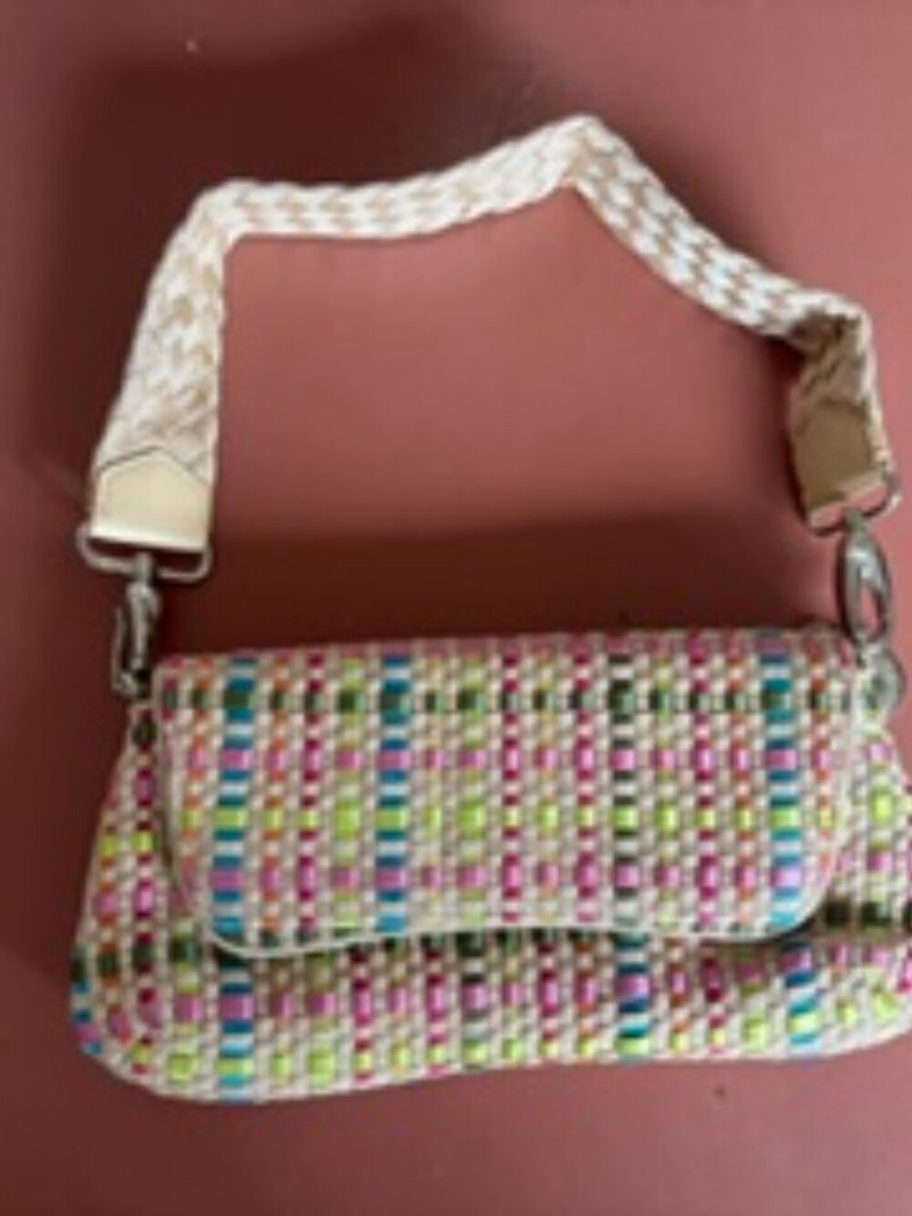 The Sak Multi Color Woven Purse